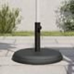 vidaXL Base de parasol pour mâts Ø32/35/38 mm 15 kg rond