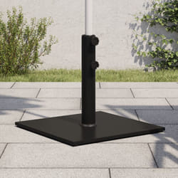 Base de parasol pour mâts Ø32/38/48 mm 17 kg carré Vidaxl