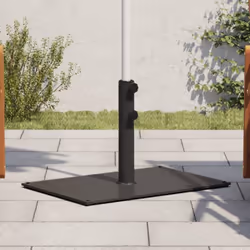 Cette base de parasol offre une base solide et fiable pour garantir que votre parasol reste stable et droit. Base solide et s ...