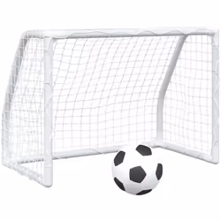 Ces buts de football pour enfants offrent des heures de plaisir à vos enfants pour perfectionner leurs compétences de tir, ar ...