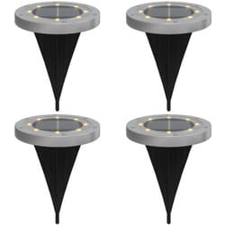 Vidaxl - Lampes solaires de sol et piquets de sol extérieur 4 pcs