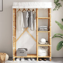 Vidaxl - Garde-robe 110x45x170 cm bambou