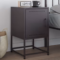 VidaXL 846446 Table de nuit et table de chevet Noir