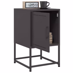 VidaXL 846446 Table de nuit et table de chevet Noir - Vue supplémentaire 5