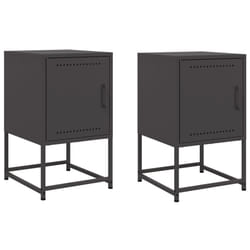 VidaXL 846447 Table de nuit et table de chevet Noir