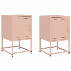 VidaXL 846449, Rose, Acier, 360 mm, 390 mm, 605 mm, 2 pièce(s)