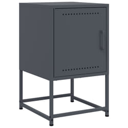 VidaXL 846450 Table de nuit et table de chevet Anthracite