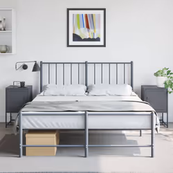 VidaXL 846451 Table de nuit et table de chevet Anthracite