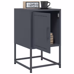 VidaXL 846451 Table de nuit et table de chevet Anthracite - Vue supplémentaire 4