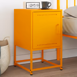 VidaXL 846452 Table de nuit et table de chevet Jaune