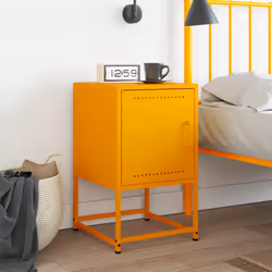 VidaXL 846452 Table de nuit et table de chevet Jaune