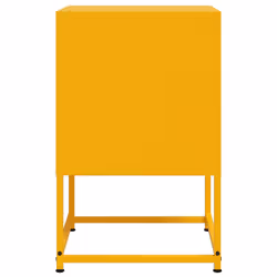 VidaXL 846452 Table de nuit et table de chevet Jaune - Vue supplémentaire 7