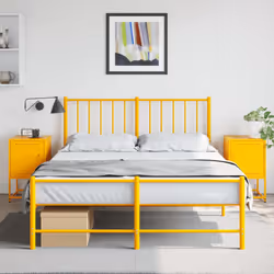 VidaXL 846453 Table de nuit et table de chevet Jaune