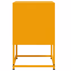 VidaXL 846453 Table de nuit et table de chevet Jaune - Vue supplémentaire 7