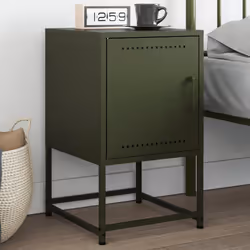 VidaXL 846455 Table de nuit et table de chevet Olive