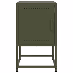 VidaXL 846455 Table de nuit et table de chevet Olive - Vue supplémentaire 6