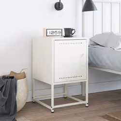 VidaXL 846456 Table de nuit et table de chevet Blanc