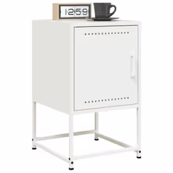 VidaXL 846457 Table de nuit et table de chevet Blanc