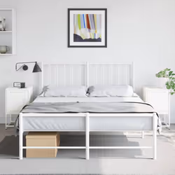 VidaXL 846457 Table de nuit et table de chevet Blanc