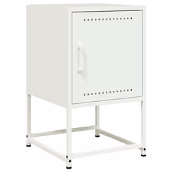 VidaXL 846457 Table de nuit et table de chevet Blanc - Vue supplémentaire 6