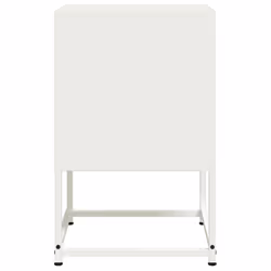 VidaXL 846457 Table de nuit et table de chevet Blanc - Vue supplémentaire 7