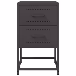 VidaXL 846458 Table de nuit et table de chevet Noir - Vue supplémentaire 6