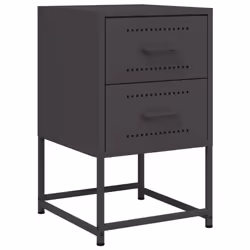 VidaXL 846459 Table de nuit et table de chevet Noir - Vue supplémentaire 6