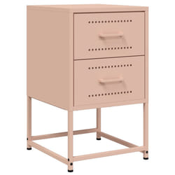 VidaXL 846460 Table de nuit et table de chevet Rose
