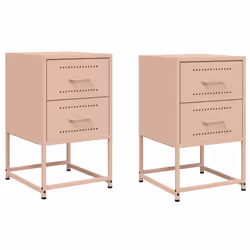 VidaXL 846461, Rose, Acier, 360 mm, 390 mm, 605 mm, 2 pièce(s)