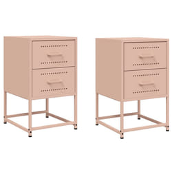 VidaXL 846461 Table de nuit et table de chevet Rose
