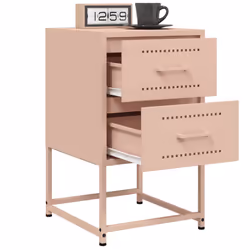 VidaXL 846461 Table de nuit et table de chevet Rose - Vue supplémentaire 4