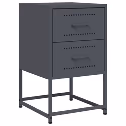 VidaXL 846463 Table de nuit et table de chevet Anthracite - Vue supplémentaire 6