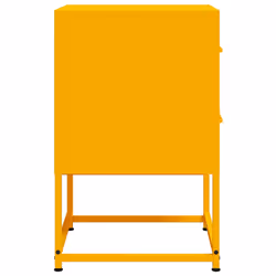 VidaXL 846464 Table de nuit et table de chevet Jaune - Vue supplémentaire 7