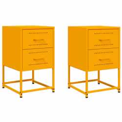 VidaXL 846465, Jaune, Acier, 360 mm, 390 mm, 605 mm, 2 pièce(s)