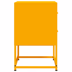 VidaXL 846465 Table de nuit et table de chevet Jaune - Vue supplémentaire 7