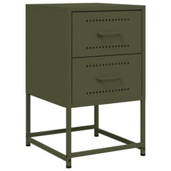 VidaXL 846467 Table de nuit et table de chevet Olive