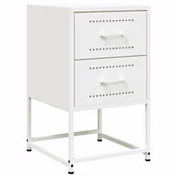 VidaXL 846469, Blanc, Acier, 360 mm, 390 mm, 605 mm, 2 pièce(s)