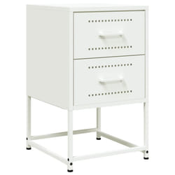 VidaXL 846469 Table de nuit et table de chevet Blanc