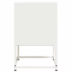 VidaXL 846469 Table de nuit et table de chevet Blanc - Vue supplémentaire 7