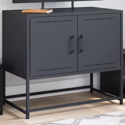 Ce meuble TV de style industriel constitue un supplément intemporel à votre salon ou à votre chambre à coucher. Cadre robuste ...
