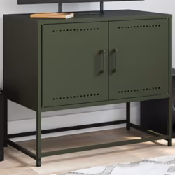 Ce meuble TV de style industriel constitue un supplément intemporel à votre salon ou à votre chambre à coucher. Cadre robuste ...