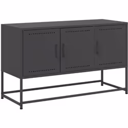 Ce meuble TV de style industriel constitue un supplément intemporel à votre salon ou à votre chambre à coucher. Cadre robuste ...
