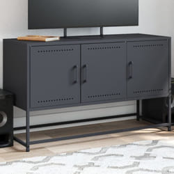 Vidaxl - Meuble tv anthracite 100,5x39x60,5 cm acier