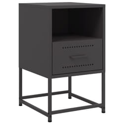 VidaXL 846554 Table de nuit et table de chevet Noir