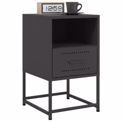 VidaXL 846555 Table de nuit et table de chevet Noir