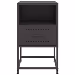 VidaXL 846555 Table de nuit et table de chevet Noir - Vue supplémentaire 6