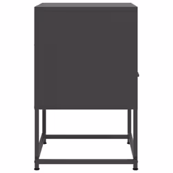 VidaXL 846555 Table de nuit et table de chevet Noir - Vue supplémentaire 7