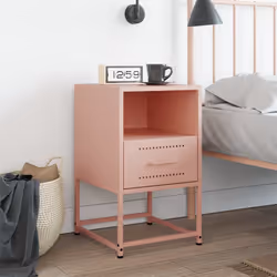 VidaXL 846557 Table de nuit et table de chevet Rose