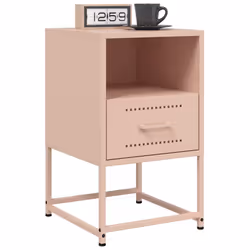 VidaXL 846557 Table de nuit et table de chevet Rose - Vue supplémentaire 4