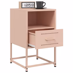 VidaXL 846557 Table de nuit et table de chevet Rose - Vue supplémentaire 5